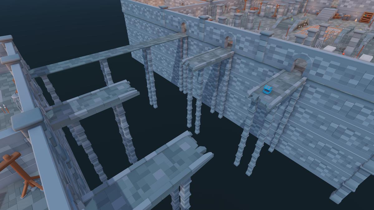 Modular Dungeon - Stylized Low Poly Asset Pack by Ake