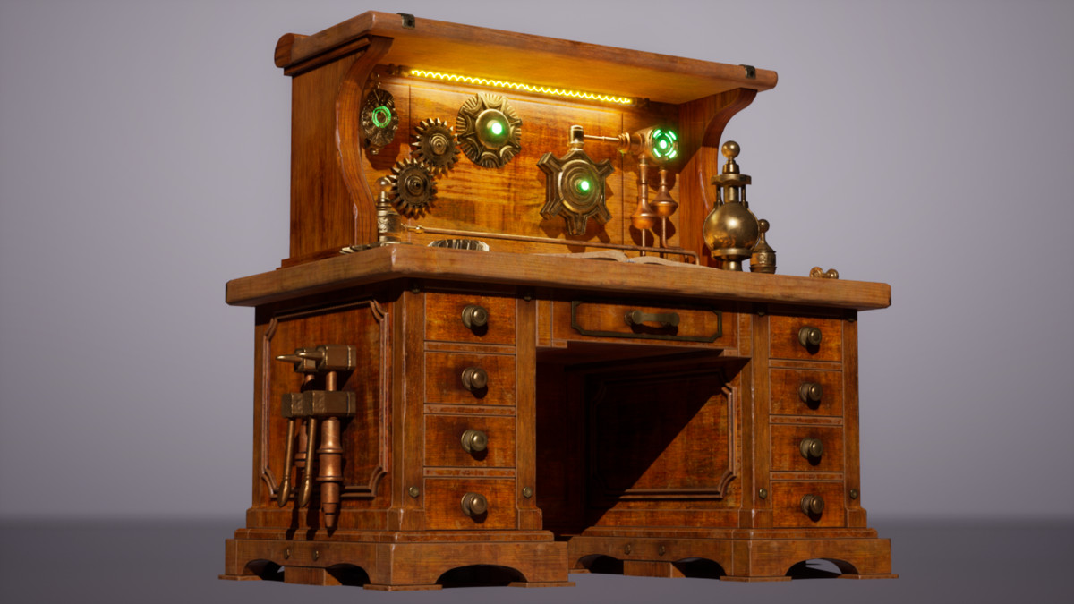 Fantasy Workbenches/Crafting Stations/Workshops (Potions/Blacksmith,Alchemy)
