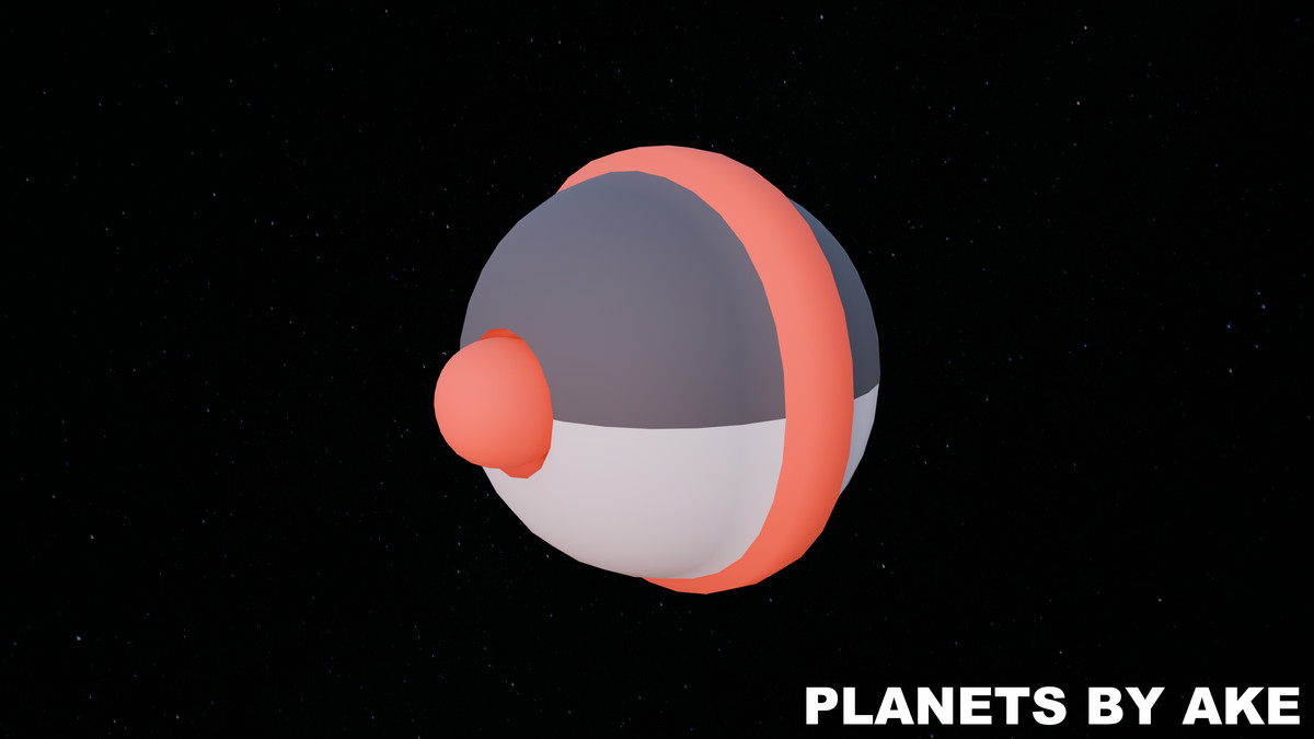 Planets - Stylized Low Poly Asset Pack by Ake