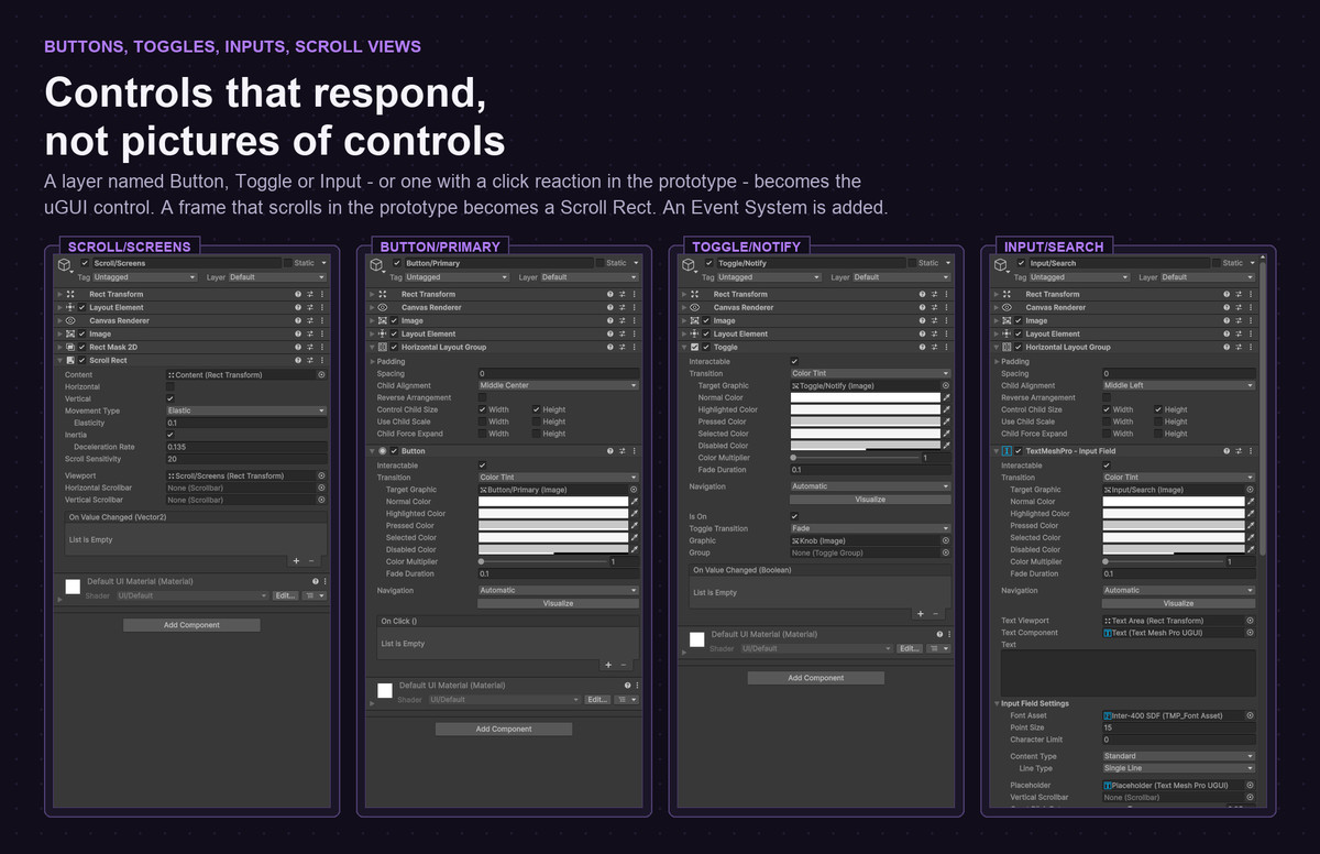 Figma to UI Importer for Unity