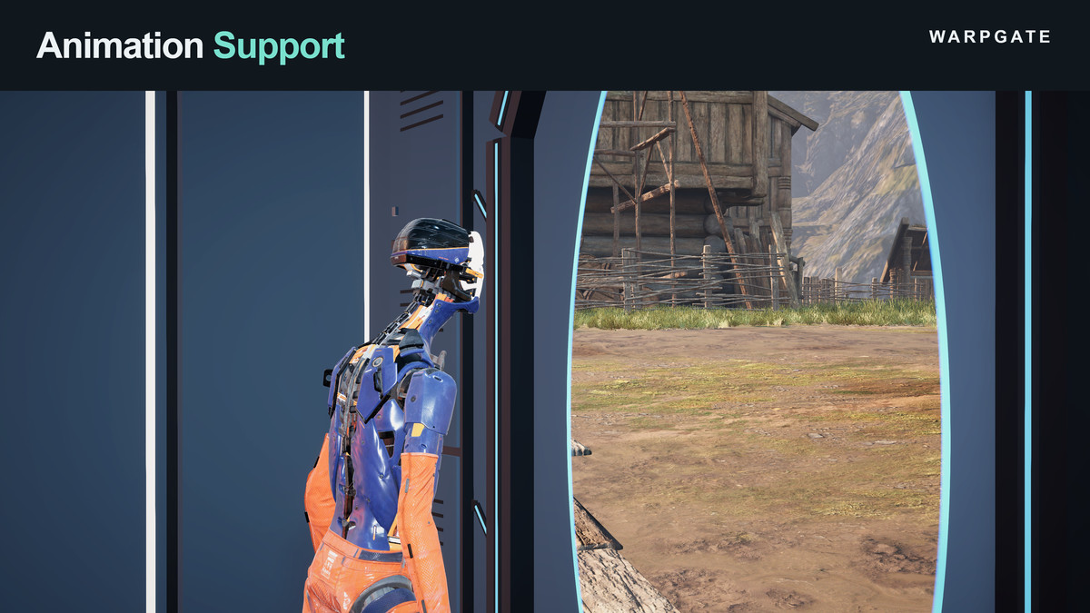 WARPGATE: Real-time Portals