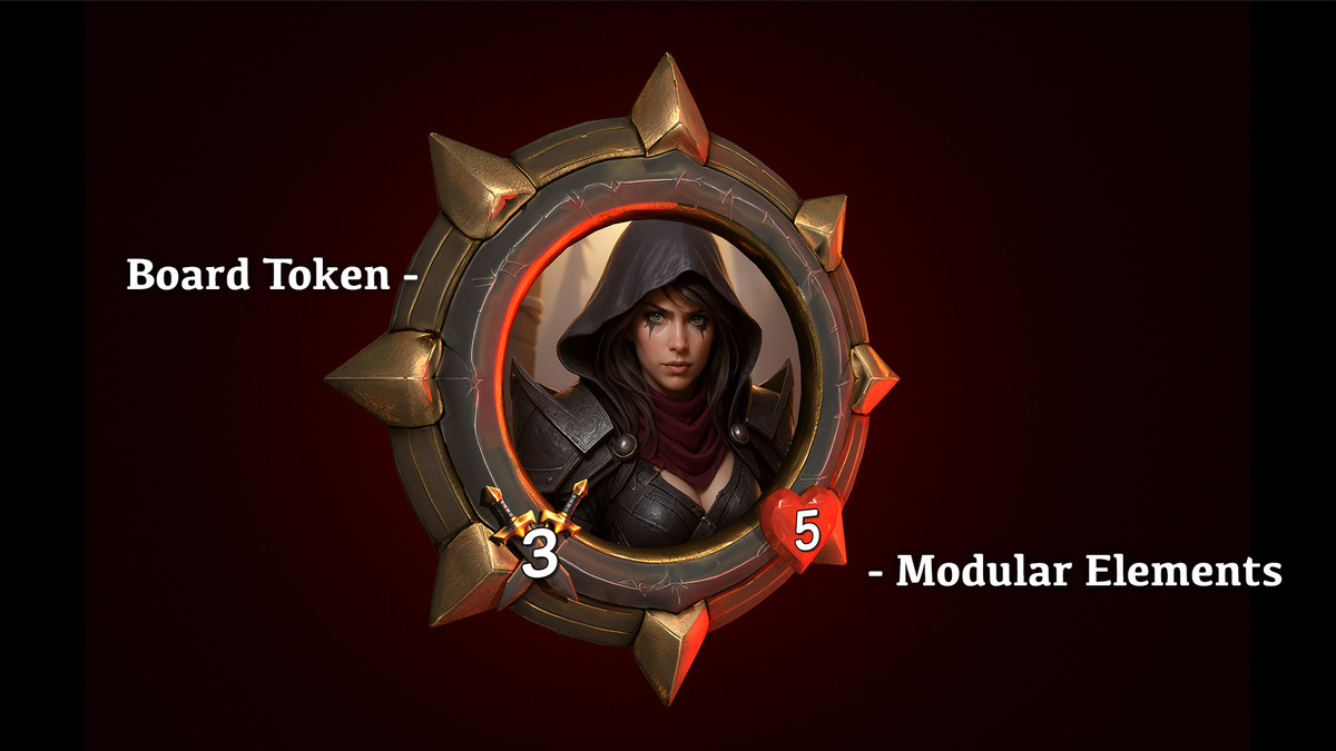 3D Card Template - Vol.4 - TCG, CCG