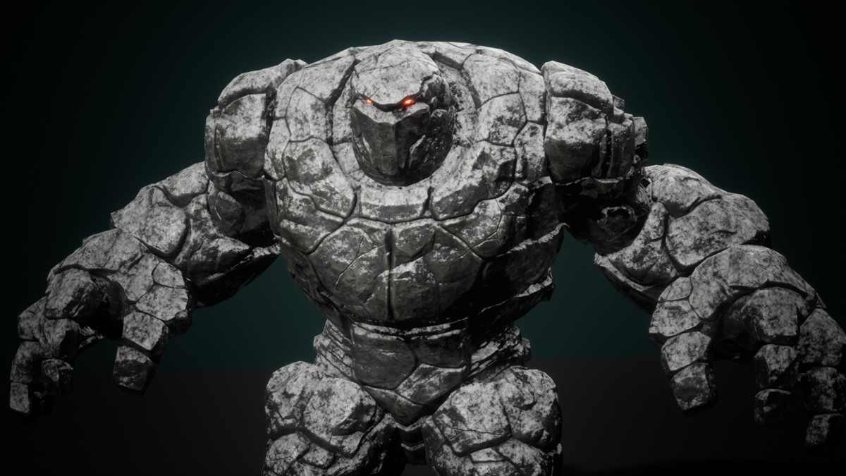 Stone Golem .