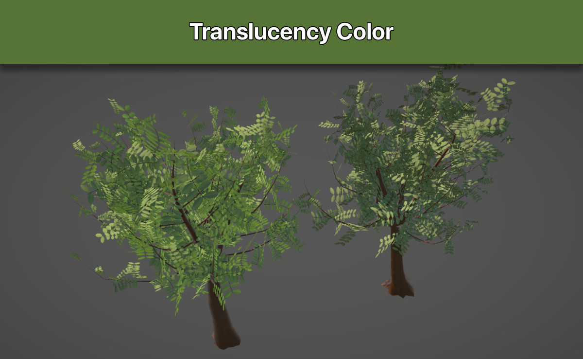 Animated Foliage & Tree Wind Shader