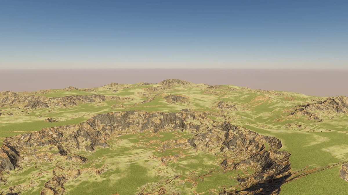 Procedural Desert & Hills Terrains 8K