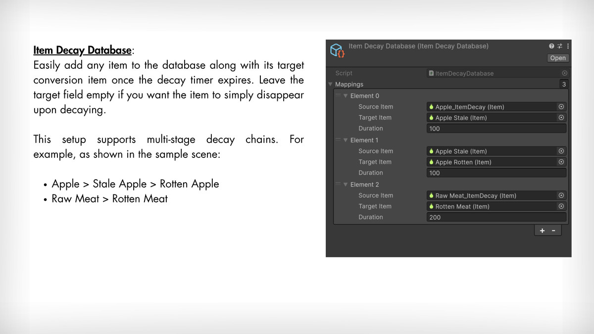 Item Decay | Game Creator 2