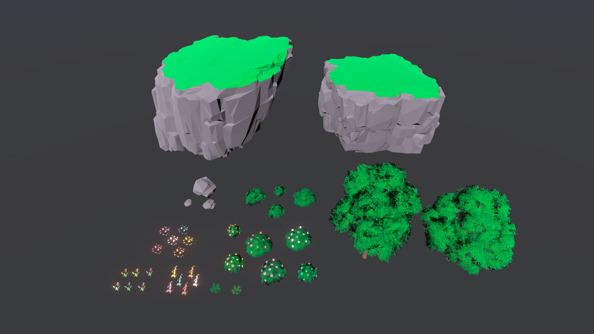 STYLIZED Low Poly Fantasy Bundle Vol. 2