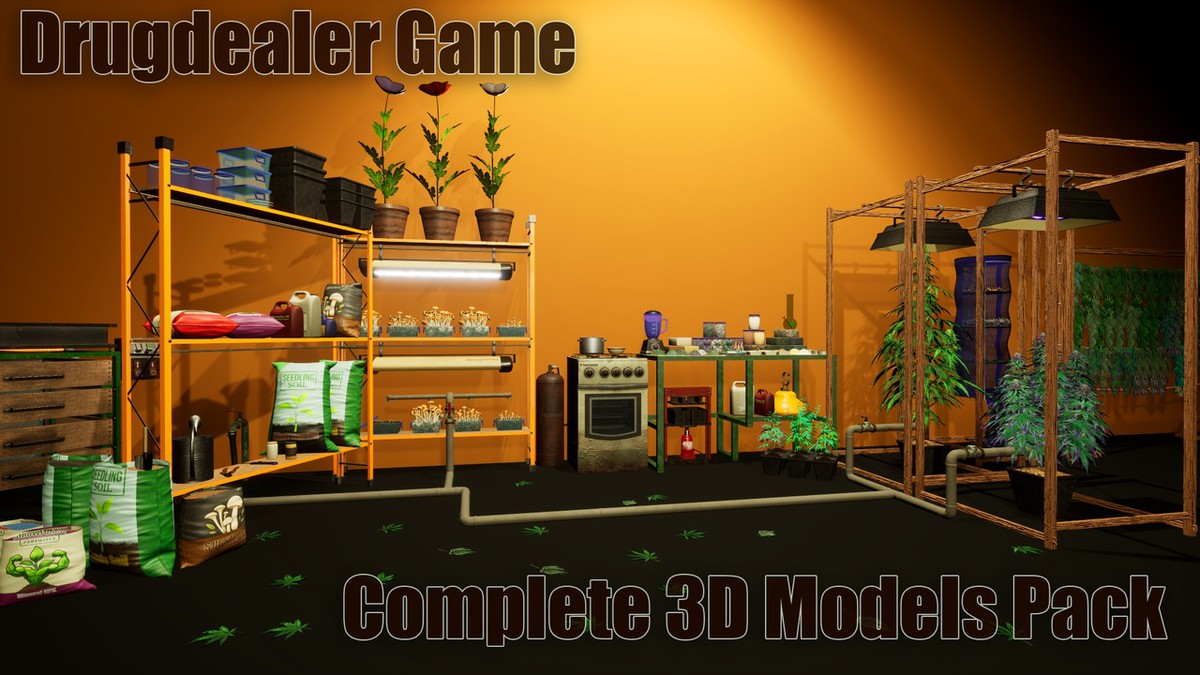Drugdealer Game 3D Complete Pack
