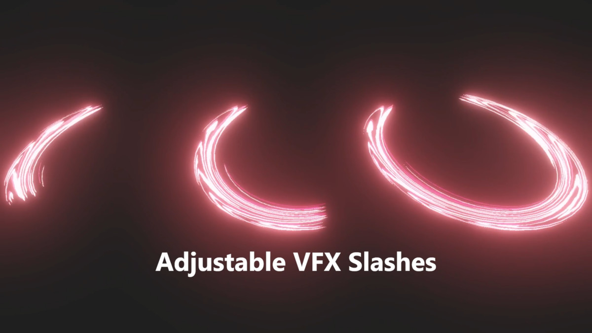 Adjustable Slash VFX Pack