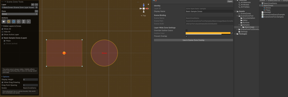 Scene Zone Tool