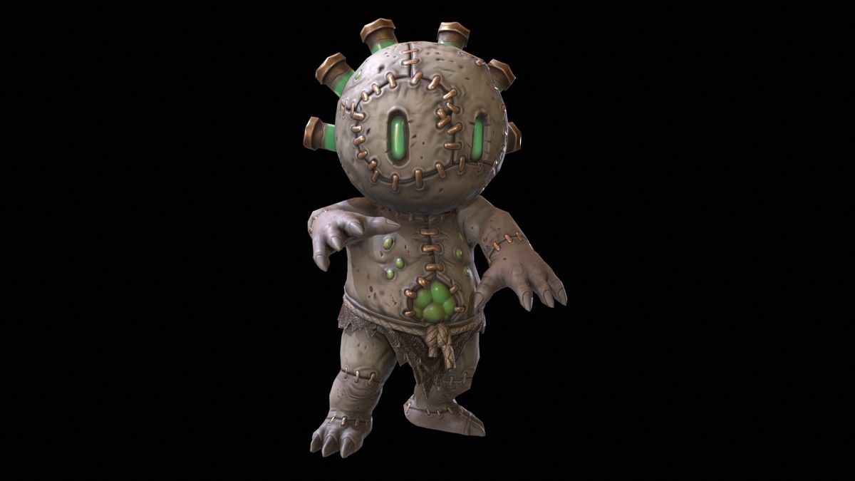 Chibi Necro Zombie Pups