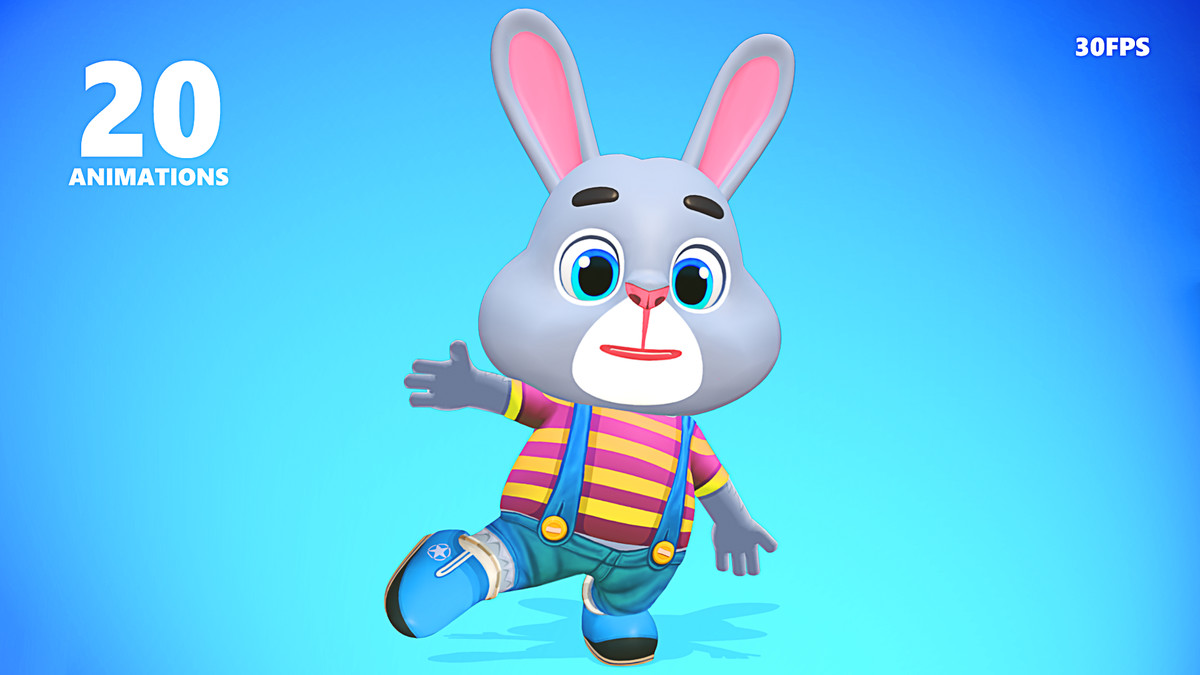 Rabbit Bunny Hare Animated
