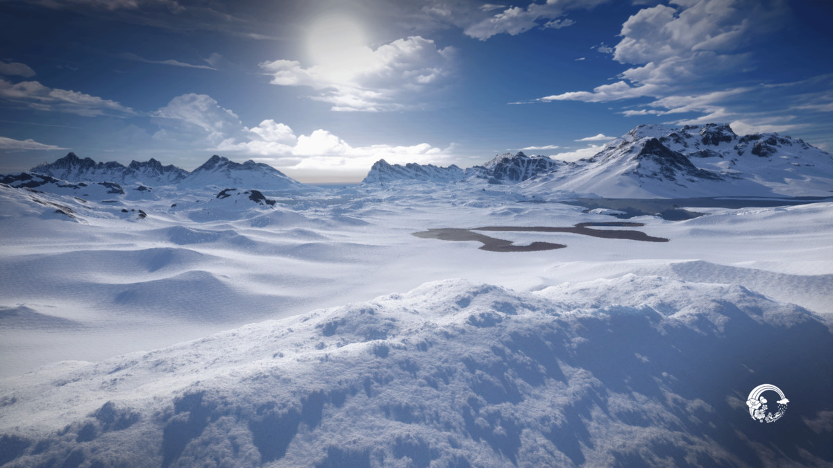 Arctic Landscape Realistic