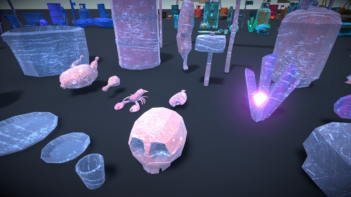 Frozen Poly Props (Lowpoly)