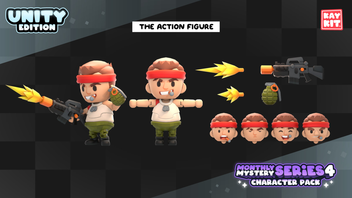 KayKit - Mystery Series 4 (for Unity)