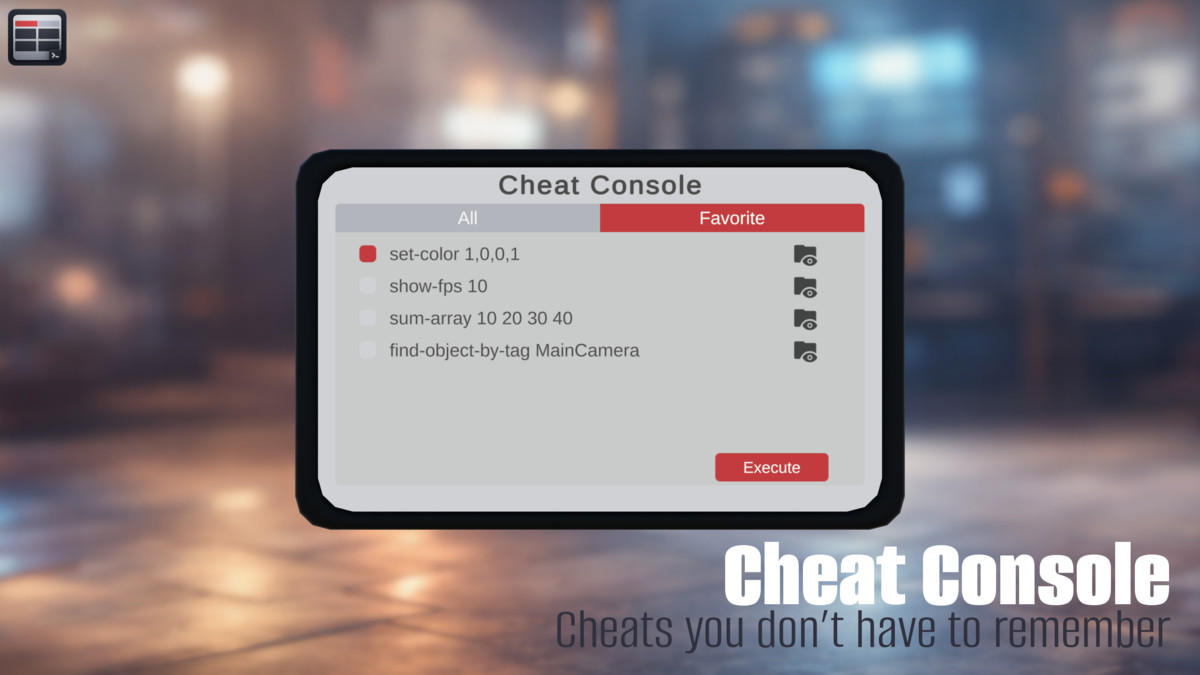 CheatConsole
