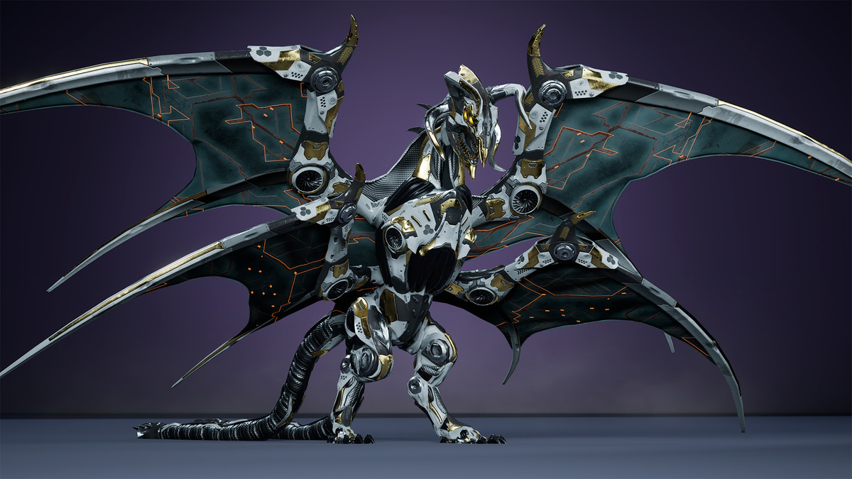 Sci-Fi Dragon 4Wings