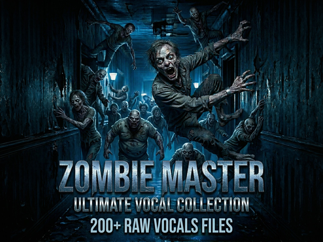 Zombie Master - Ultimate Horror Vocal Collection (200+ Sounds)