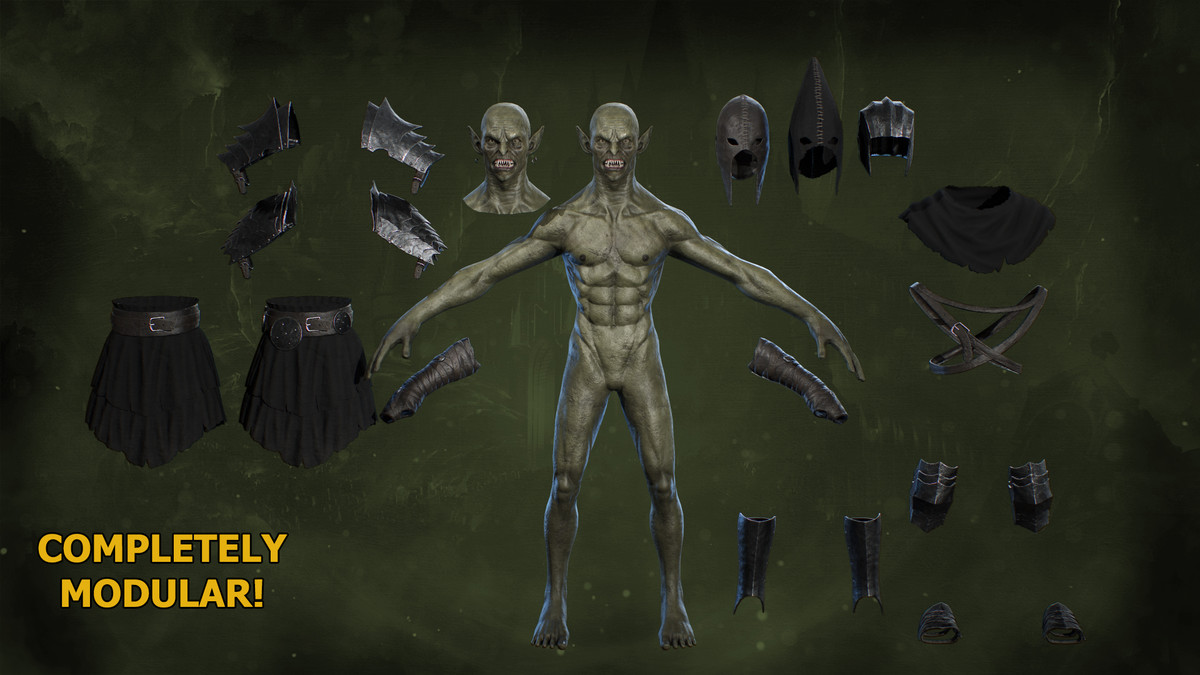 Goblin Archer Realistic