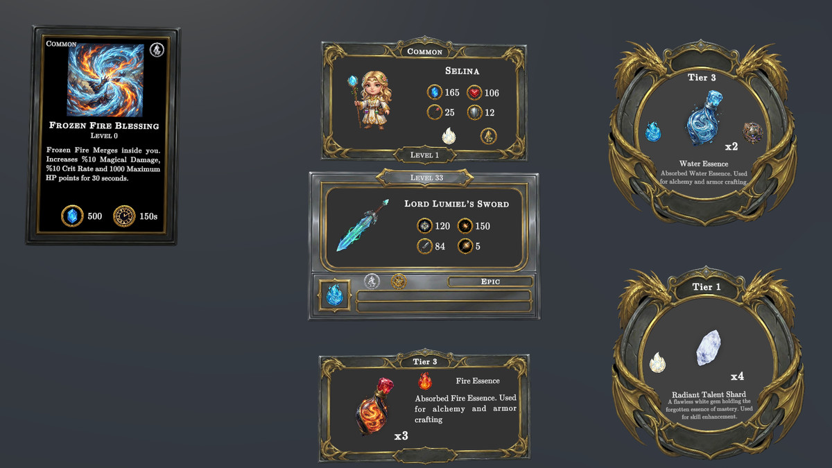 3D Advanced Card Template