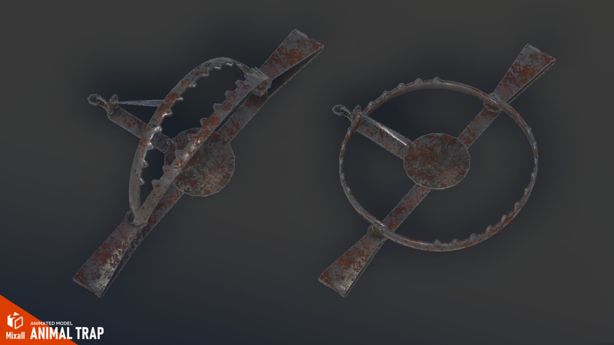Trap - animated model