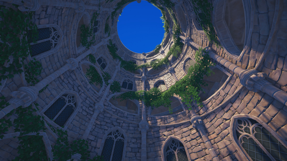 SUN TEMPLE - Stylized Ruins Open World Environment