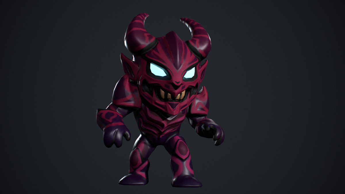 Demon Low Poly