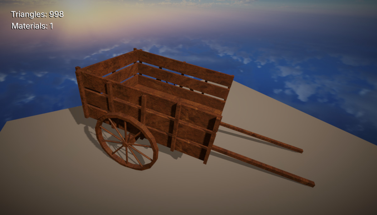 Low Poly Medieval Furniture Pack