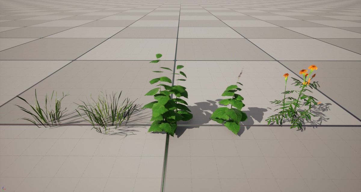 Realistic Meadow Grass Pack – Game Ready Foliage