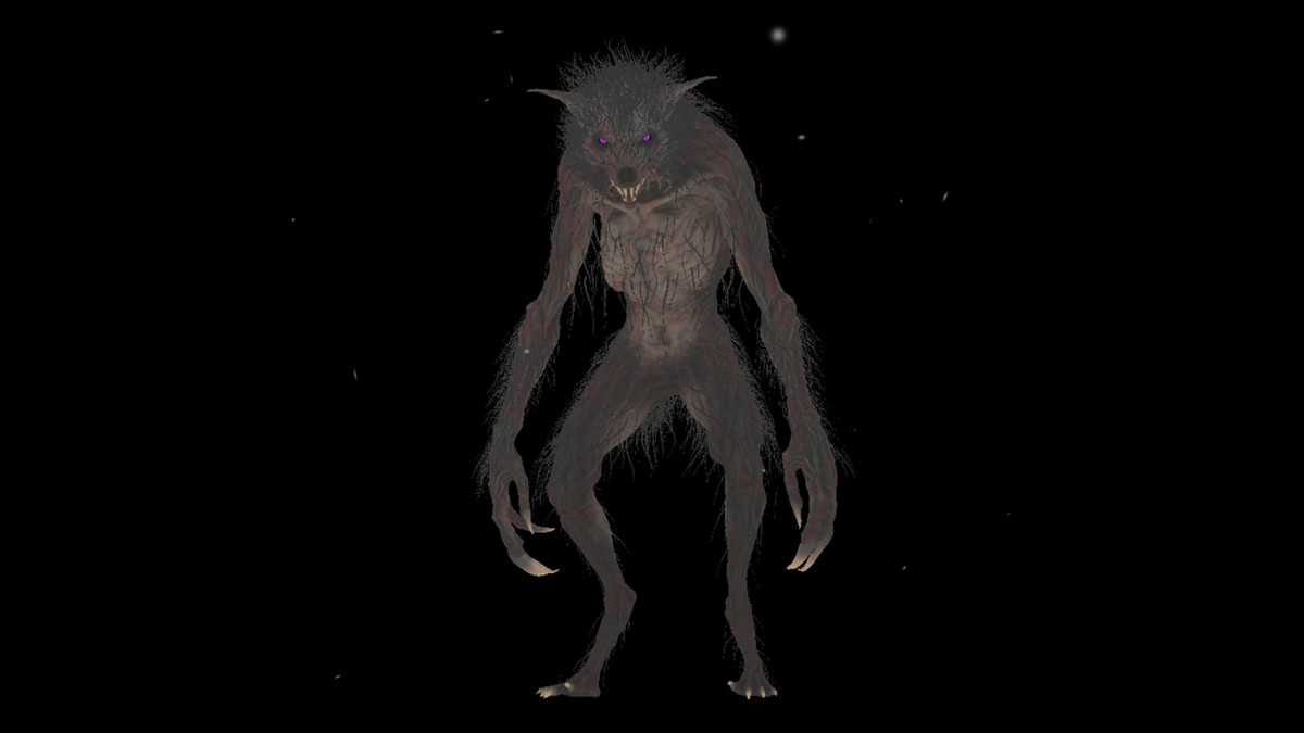Feral Werewolf Monster