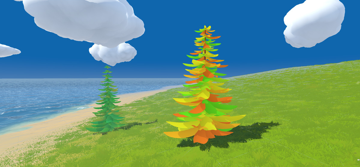 Stylized Pine Tree Generator