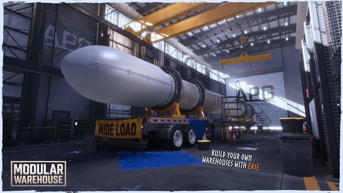 Modular Warehouse (Warehouse, Industrial Warehouse, Hangar, Factory, Warehouse)