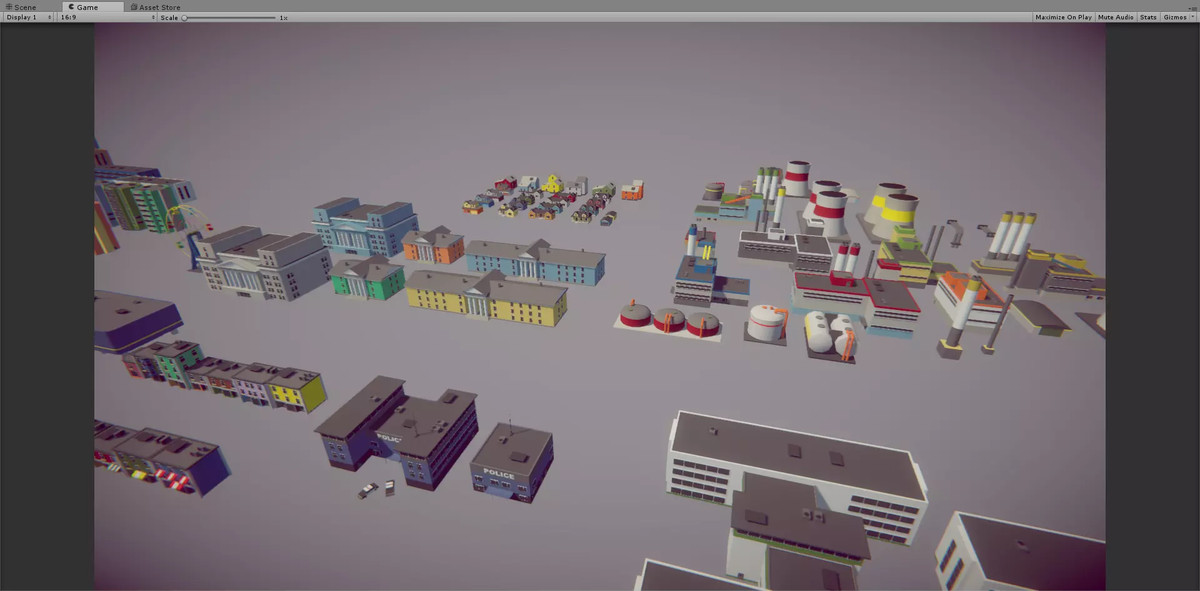 Mobile city pack (URP)