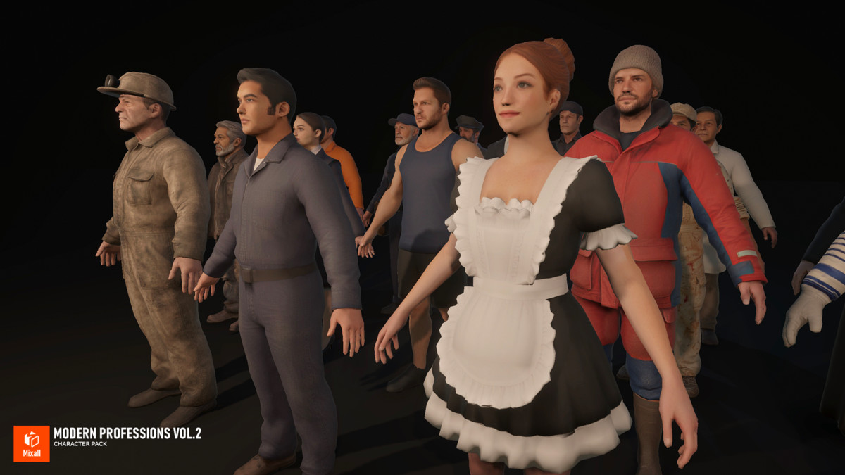 Modern Professions Vol.2 - Character Pack