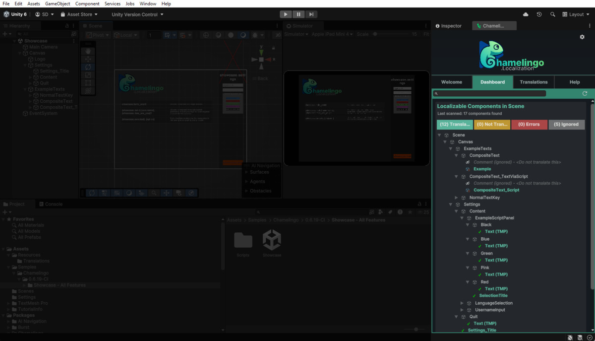 Chamelingo – Localization Workflow for Unity