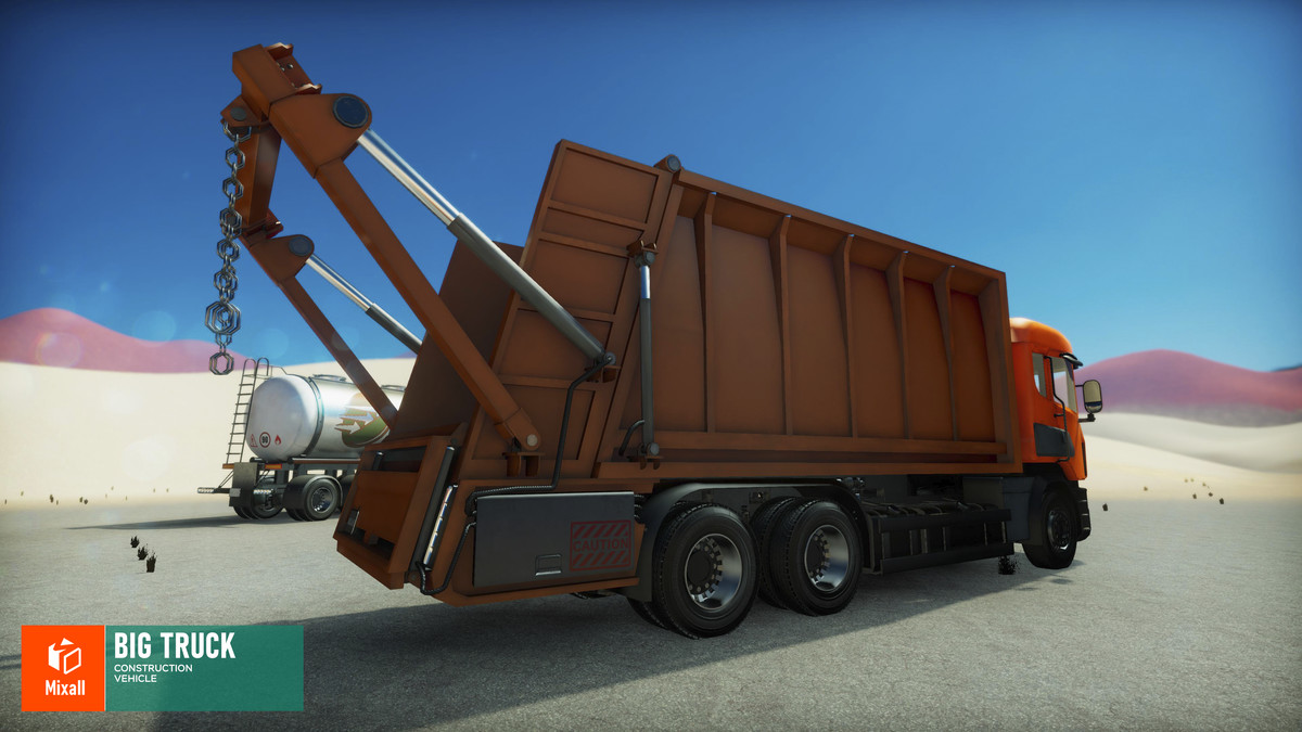Construction sites, equipment and builders