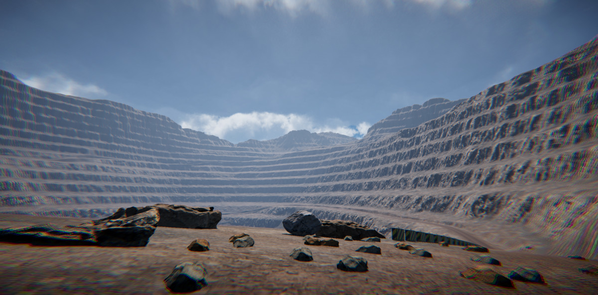 Open Pit Mine Environment