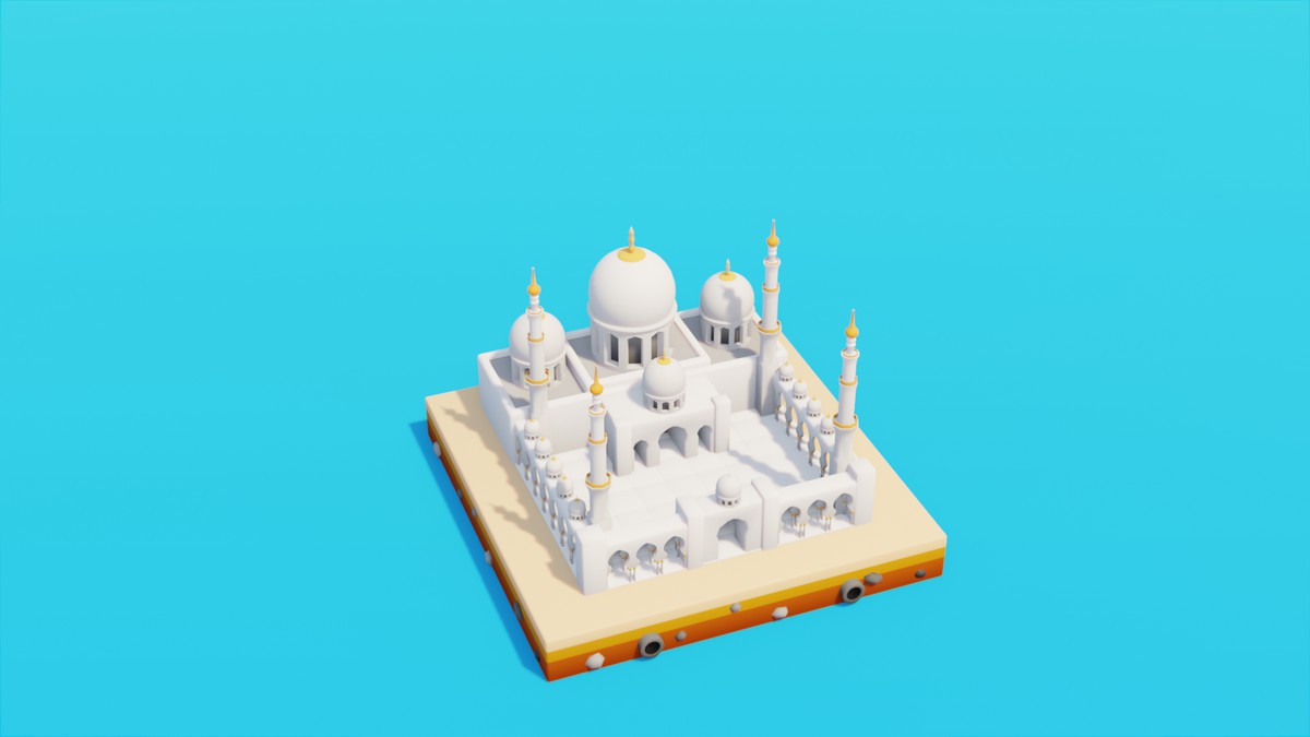 Low Poly LandMarks by IGS