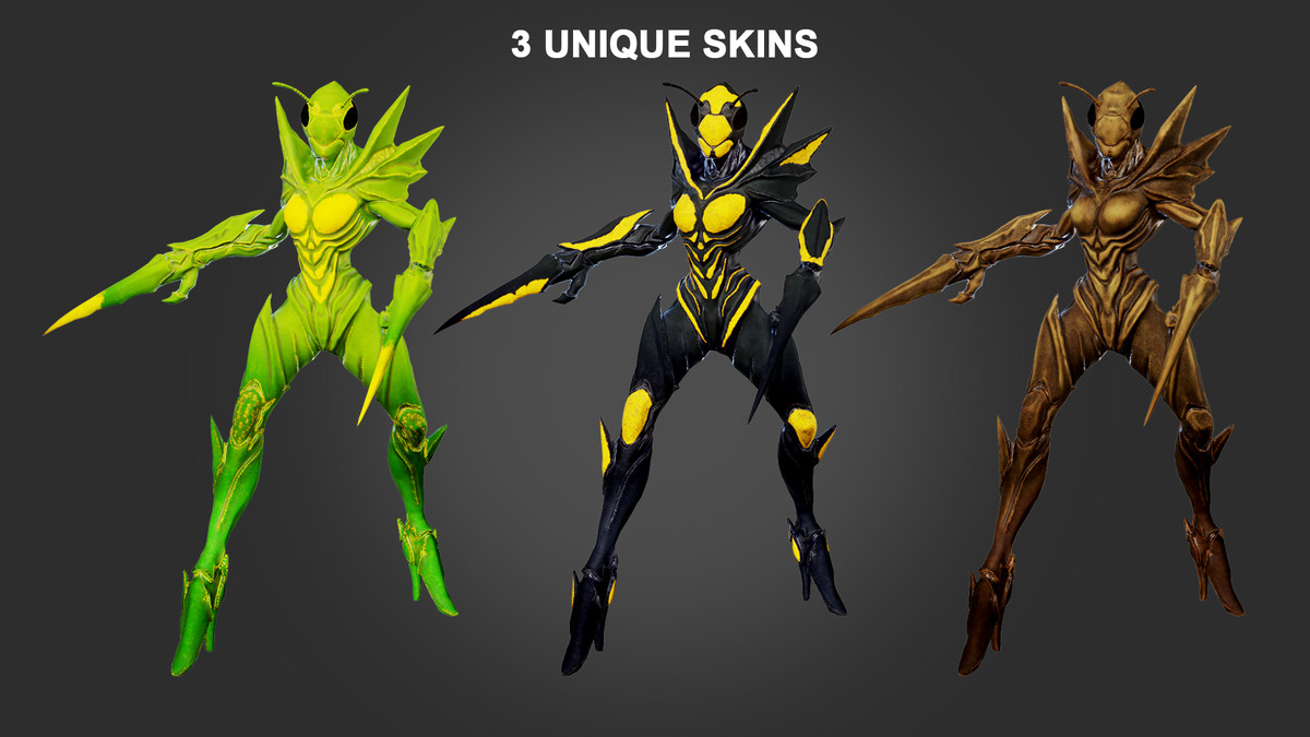 Wasp_monster_stylized