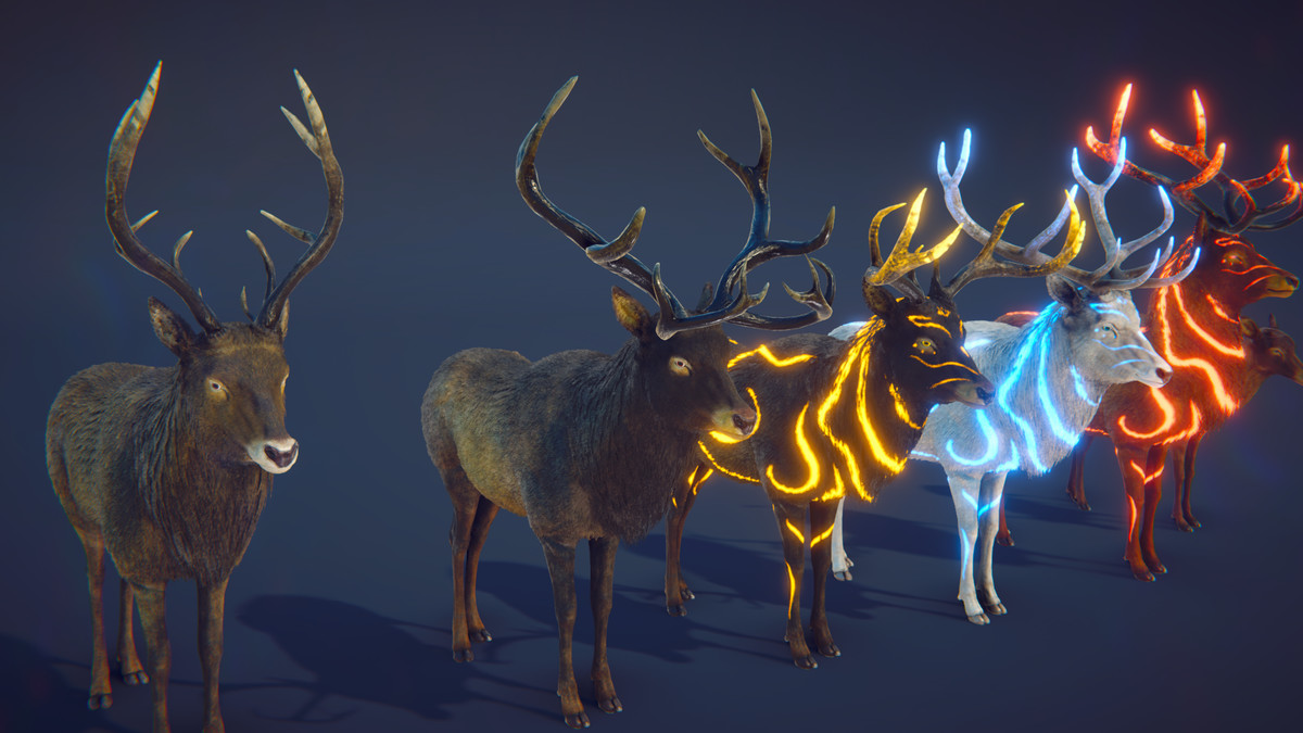 Realistic Deer