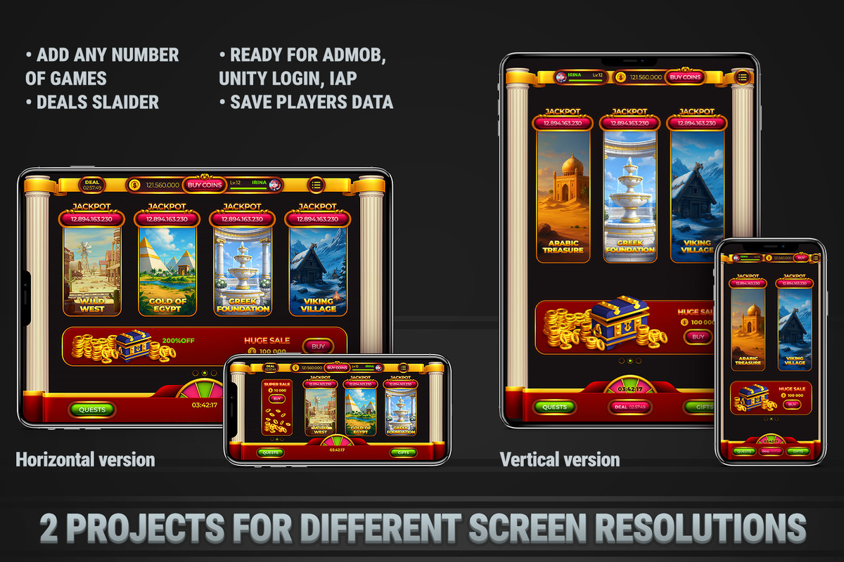 MK Slot Bundle • Ancient Civilizations Casino Template