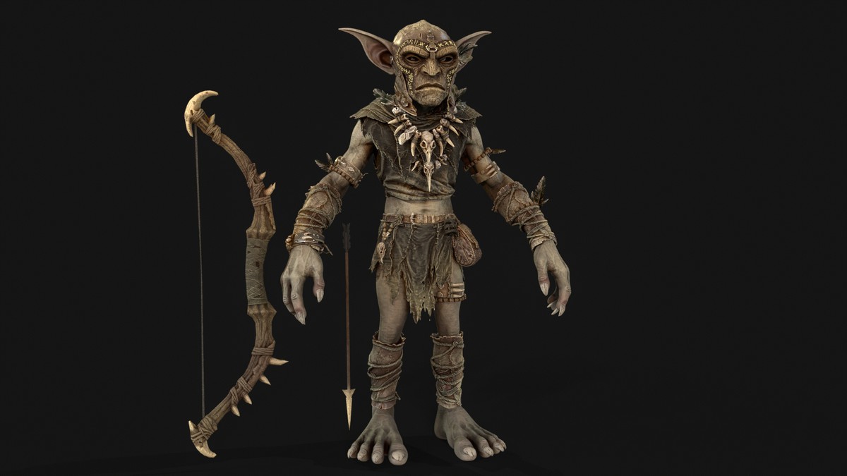 Goblin Archer Game Ready