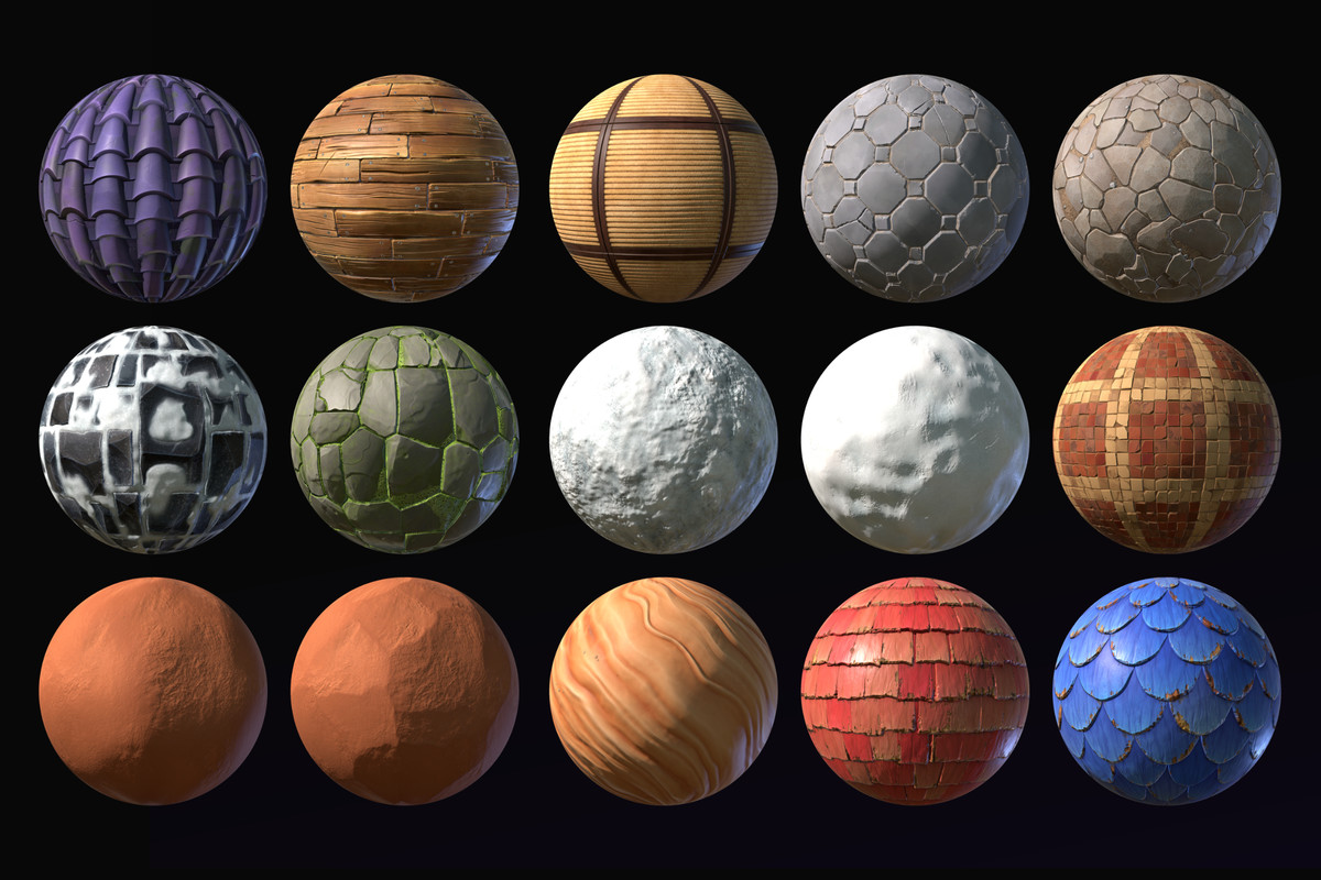 582 PBR Materials Ultimate Bundle