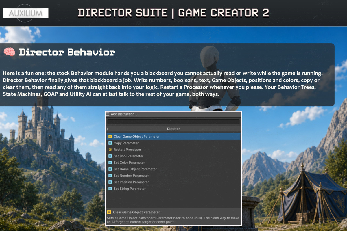 Director Suite | Game Creator 2