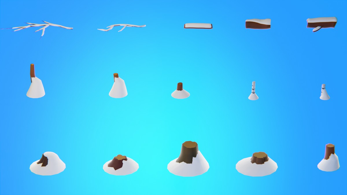 Low Poly Seasonal Forest Biome by IGS