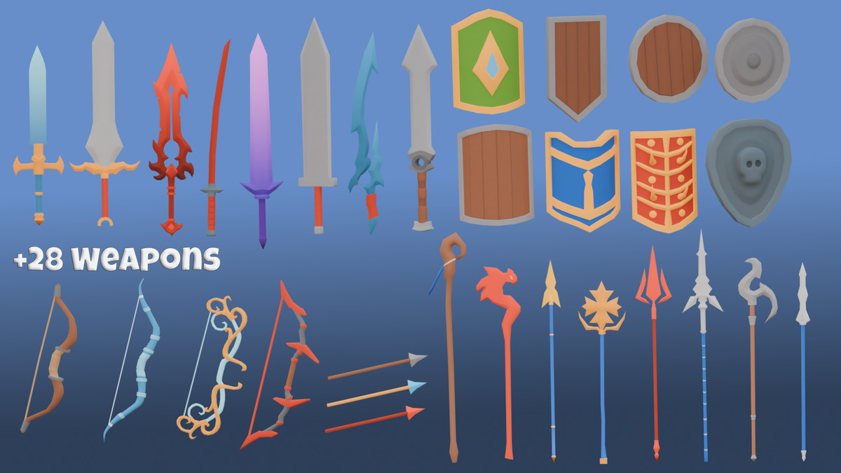 3D RPG Characters - Fantasy