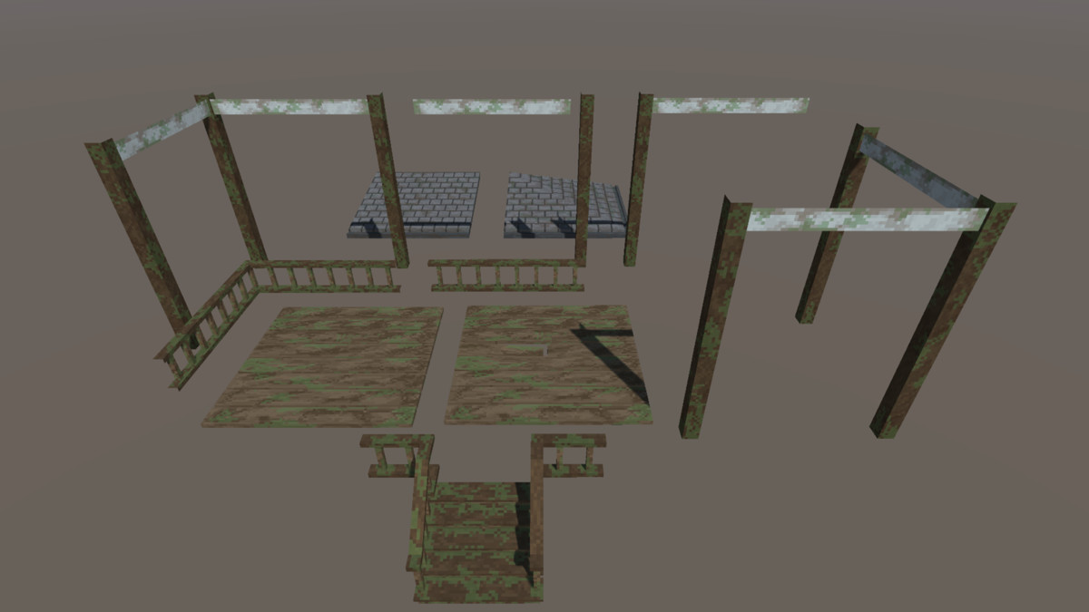 Pixel Apocalypse - Modular Suburban Pack