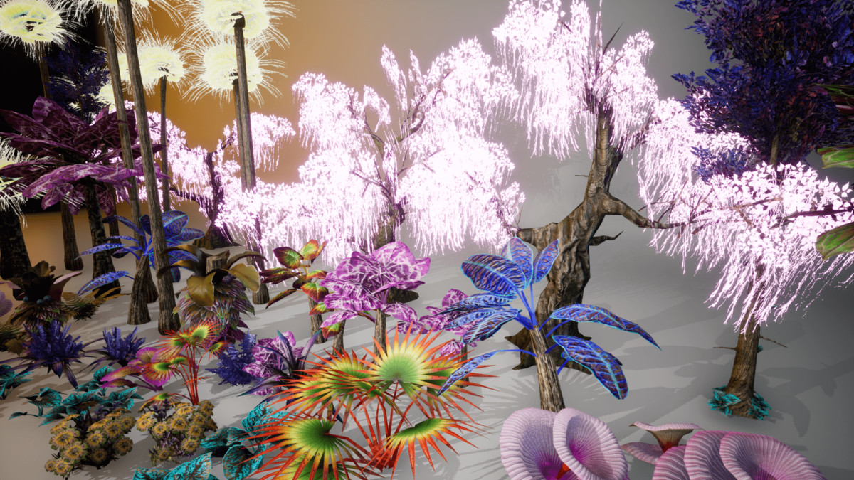 Alien and Fantasy Vegetation