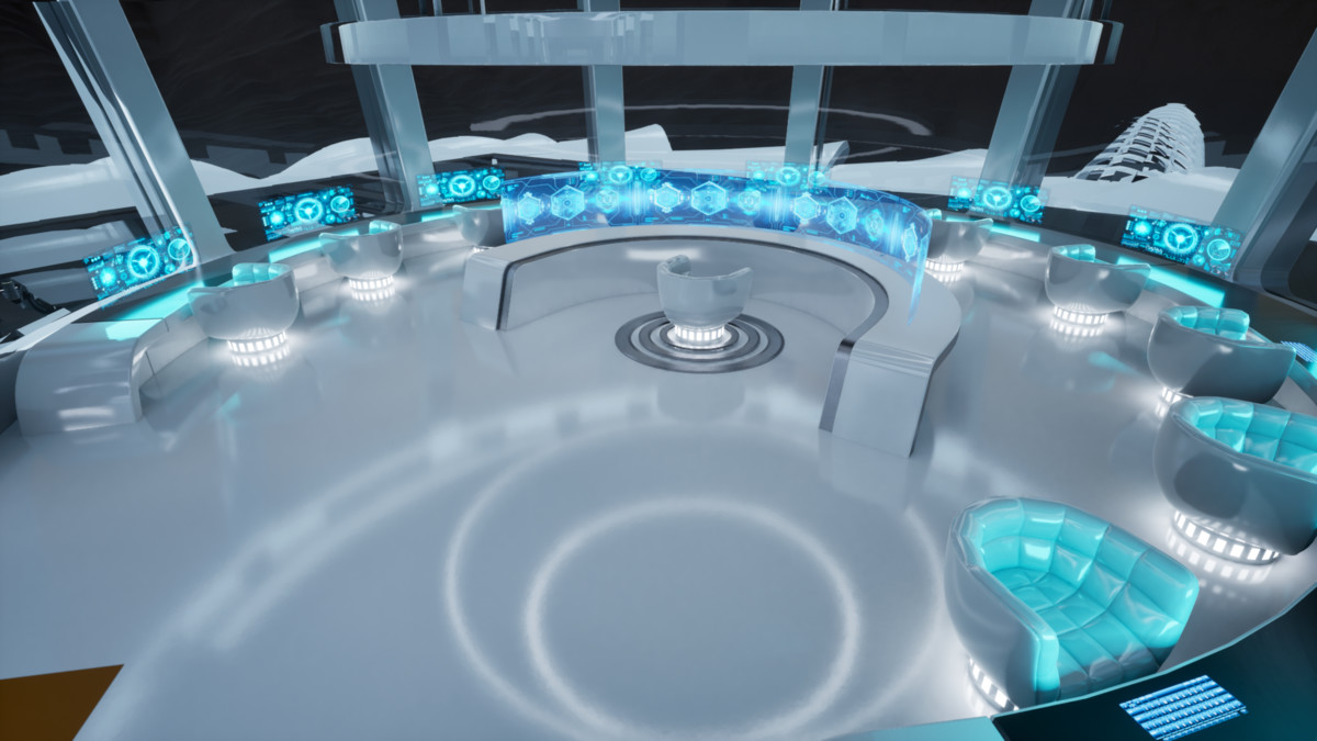 Futuristic Environment Kit Vol.4 – Sci-Fi Spaceport Hub