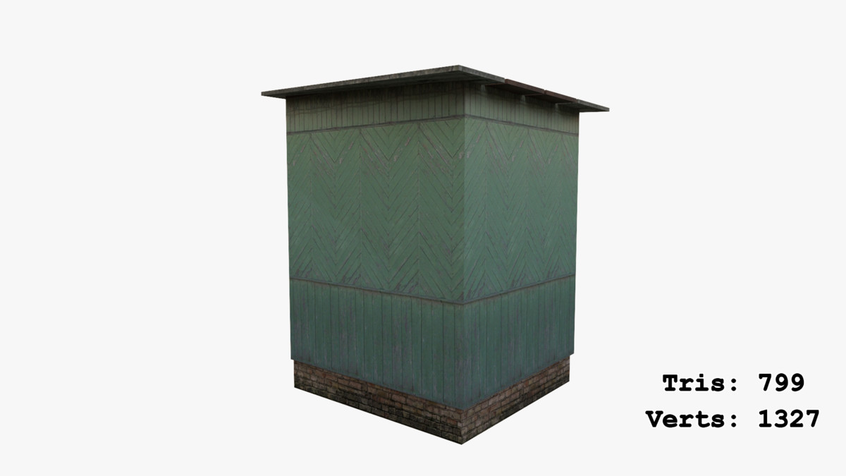 Abandoned Apocalyptic Country House